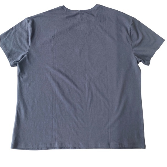 ACDC T-Shirt Medium Gray Heart Flame Fire Rock & Roll Perryscope Productions New - Picture 2 of 4